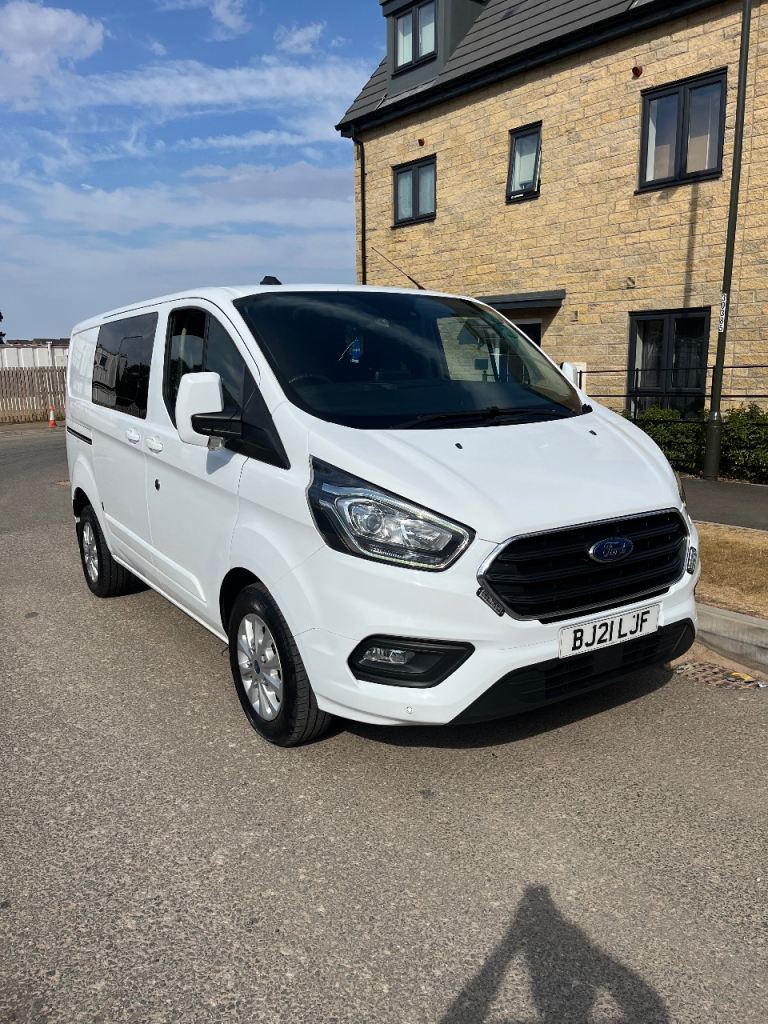Ford, TRANSIT CUSTOM, crew Van, 2021, Manual, 1996 (cc)
