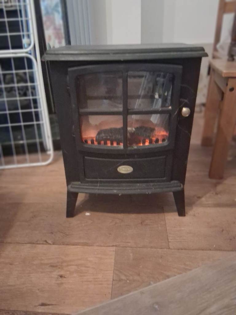 electric fire. Coal fire stove look  