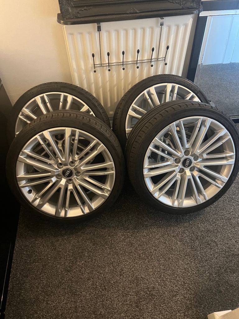 Audi 19” genuine alloys with tyres