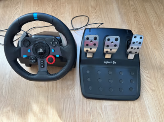 Logitech G29 Steering Wheel and Pedals