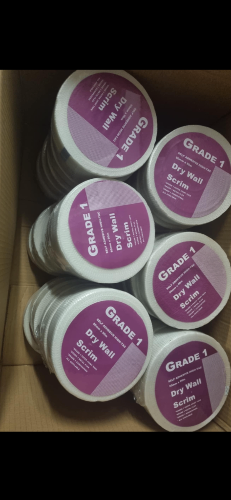 25 x Scrim Tape rolls 50mm x 90m £2 per roll 