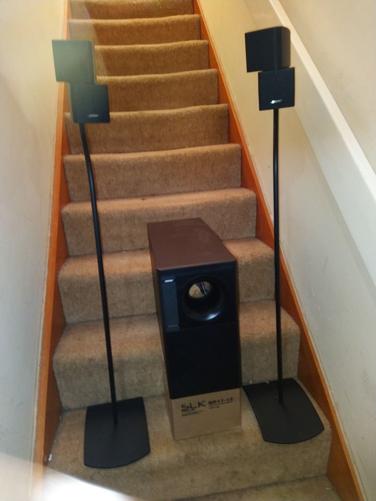 Bose Acoustimass 5 Series III speaker system excludes stands 