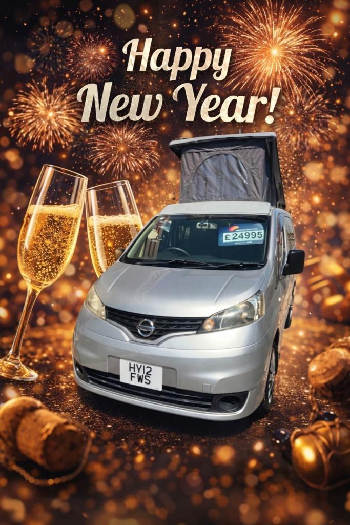 2012 Nissan NV200 1.6 Petrol Automatic Camper  Elevating Roof  L shape Pull Out