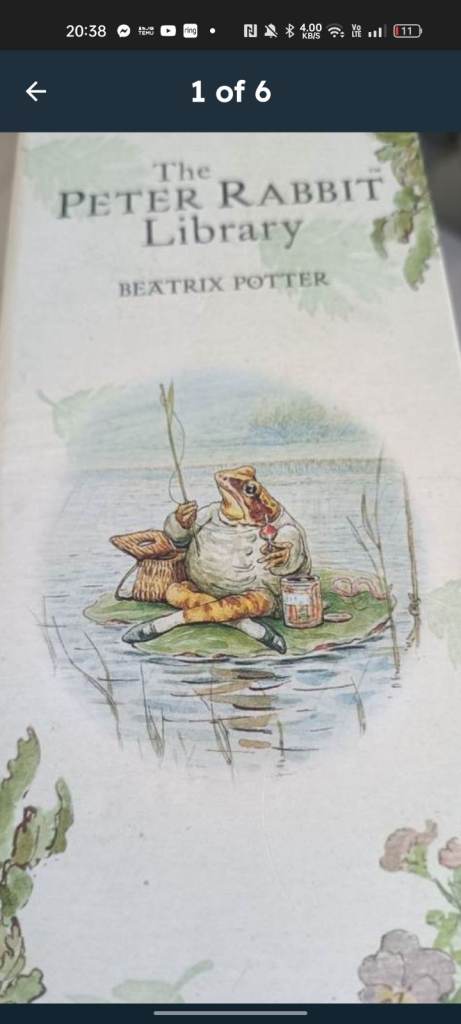 The Peter Rabbit Library by Beatrix Potter - Good Condition