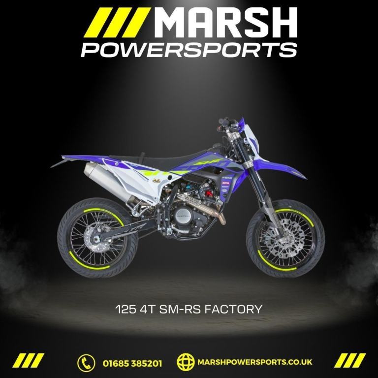124 4T SM Factory RS - Sherco Main Dealer - Reserve NOW!