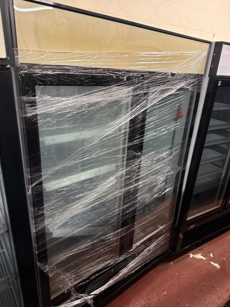 Commercial upright display freezer Italian make cafe shop restaurant supermarket 