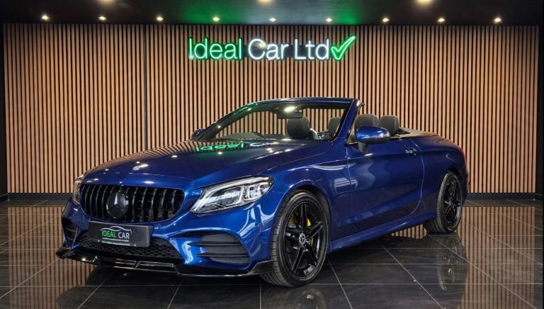 2019 Mercedes-Benz C Class 1.5 C200 MHEV AMG Line (Premium) Cabriolet G-Tronic+ Euro 6 (s/s) 2dr ...