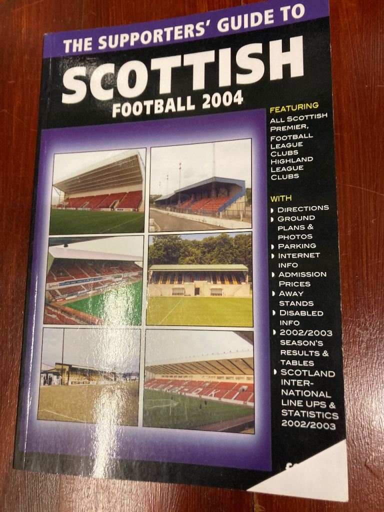 SCOTTISH FOOTBALL BOOK 2004