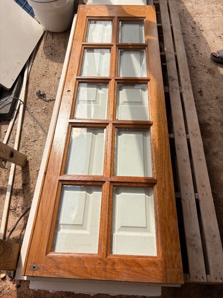 🚪 Premium Solid Oak Style Wooden Doors | Heavy Duty | Excellent Condition