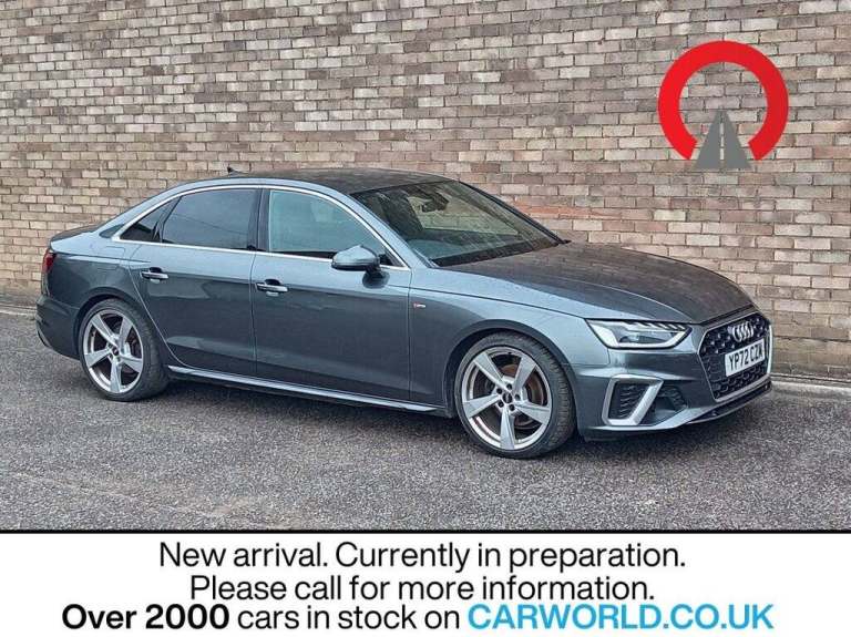 2022 Audi A4 2.0 TFSI 35 S line Saloon 4dr Petrol S Tronic Euro 6 (s/s) (150 ps) Saloon Petrol Au...