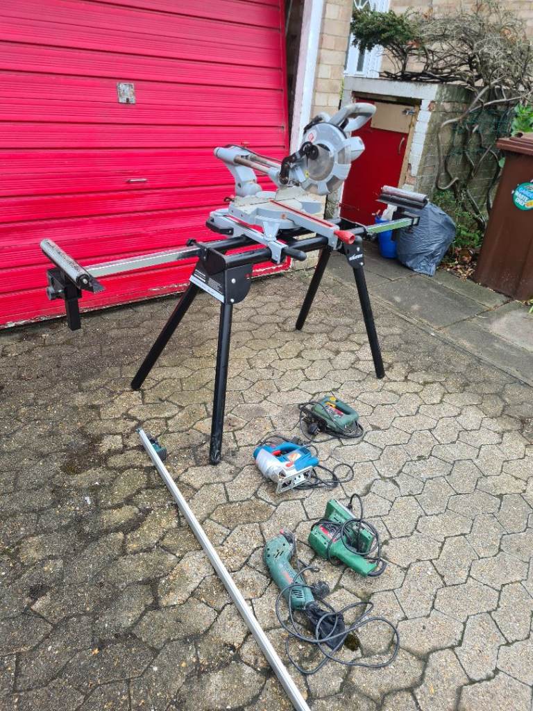 Chop saw and stand for sale.