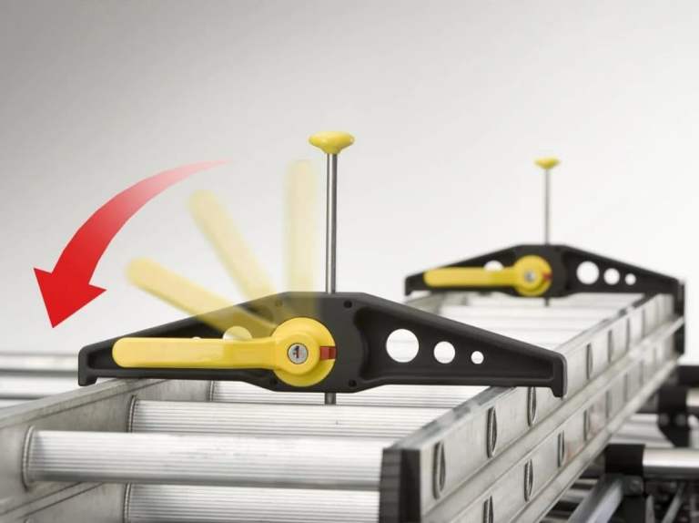 Van rhino roof ladders clamps 