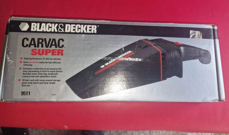 Black Decker car Vacuum 