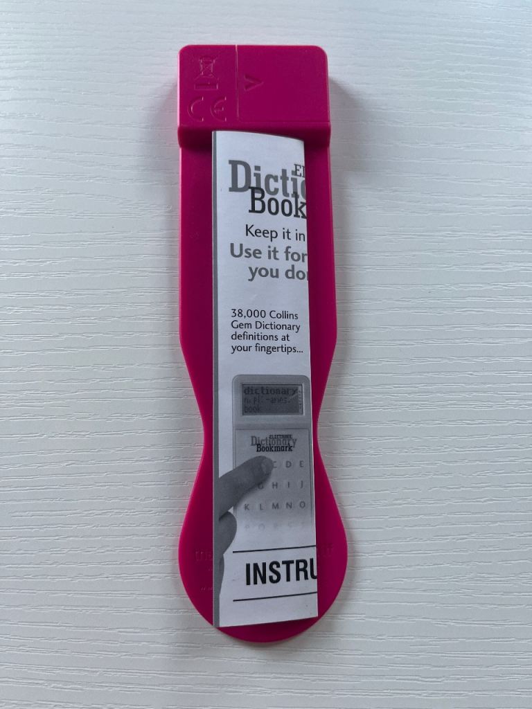 Electronic Bookmark Dictionary