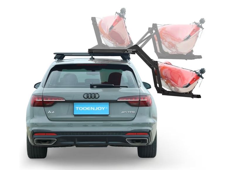 Kayak car roof assist