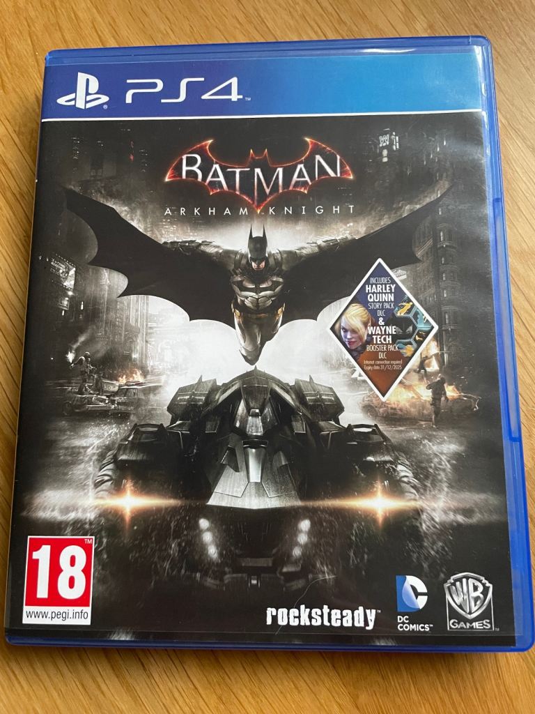 Batman Arkham knight for ps4. Good condition 