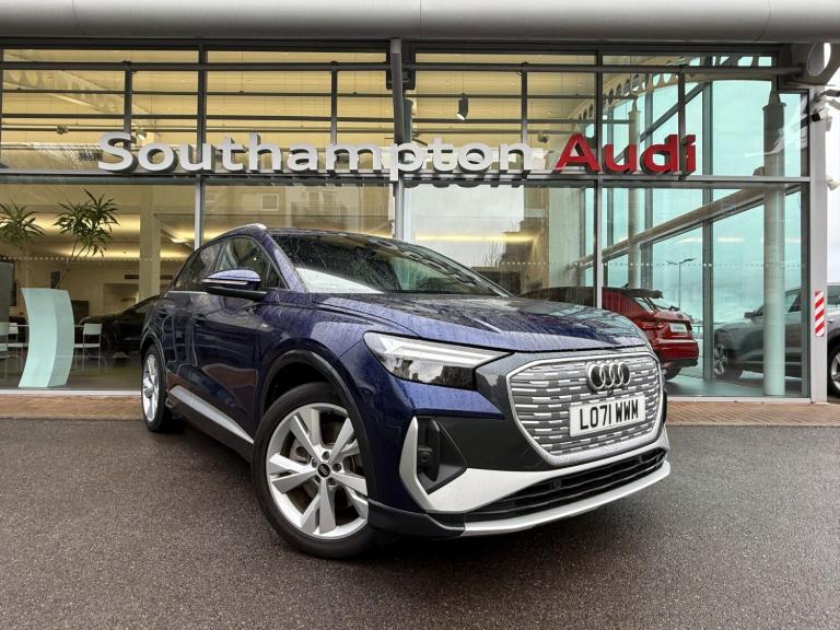 2022 Audi Q4 e-tron 40 S line SUV 5dr Electric Auto 82kWh (204 ps) ESTATE Electric Automatic