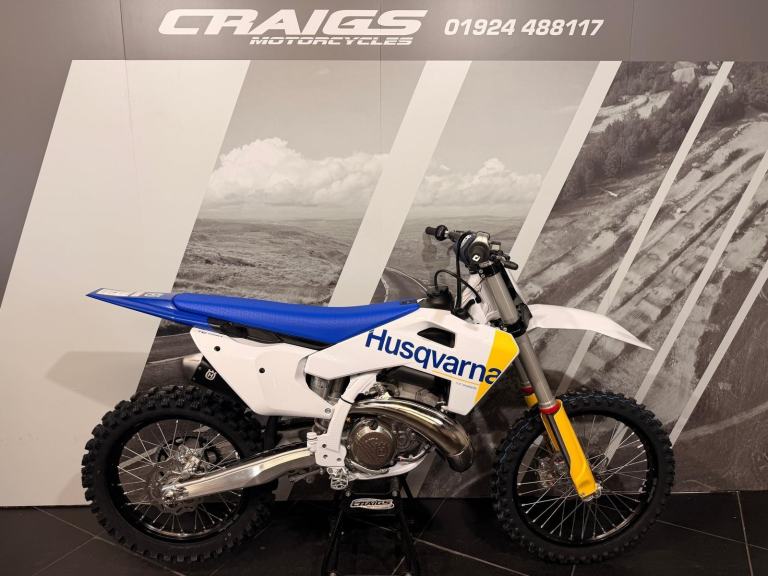 HUSQVARNA TC 250 2027 NEW MX BIKE IN STOCK AT CRAIGS MOTORCYCLES