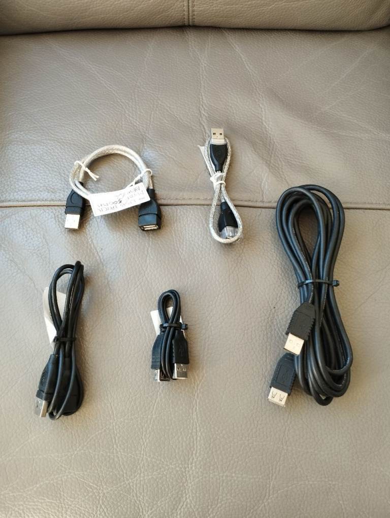 USB Male to Female Bundle