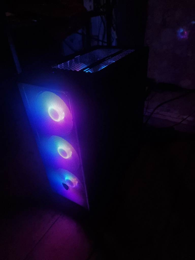 Gaming PC Ryzen 7 5700X 8 Core RTX 4060 16GB 1TB NVMe Win11 WiFi RGB 1080p 1440p
