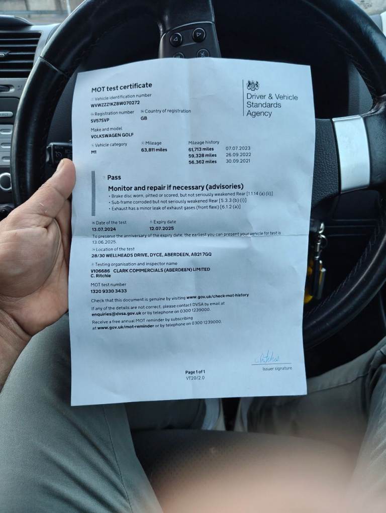Volkswagen, GOLF, Hatchback, 2007, Manual, 1598 (cc), 5 doors