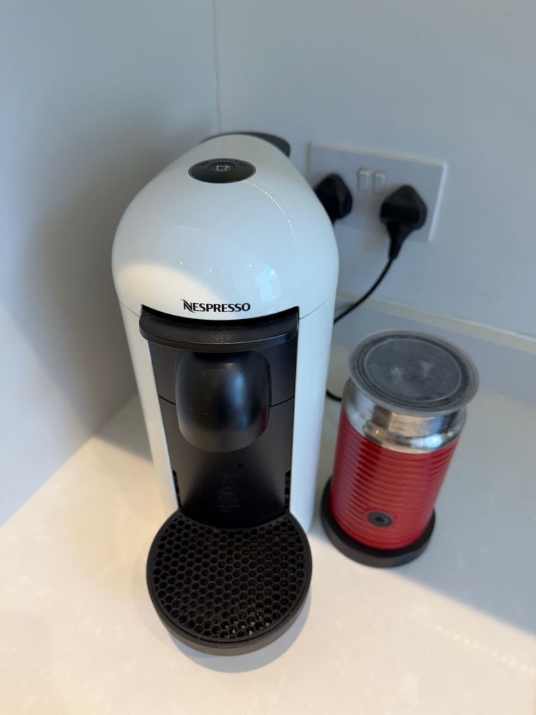 Nespresso Vertuo Coffee Machine & Milk frother