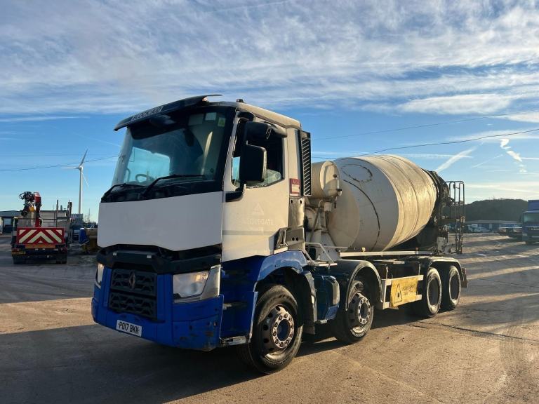 Renault C (C) 430 8x4 McPHEE MIXER , JUST ARRIVED . CALL FOR DETAILS