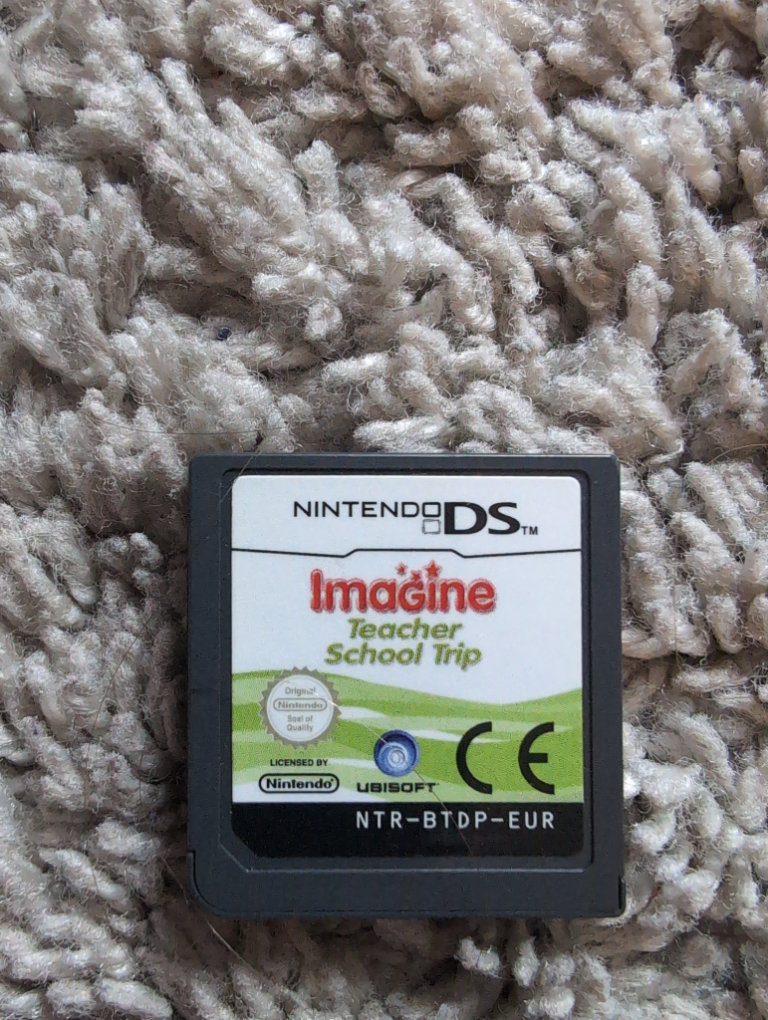 Imagine teacher school trip Nintendo ds game
