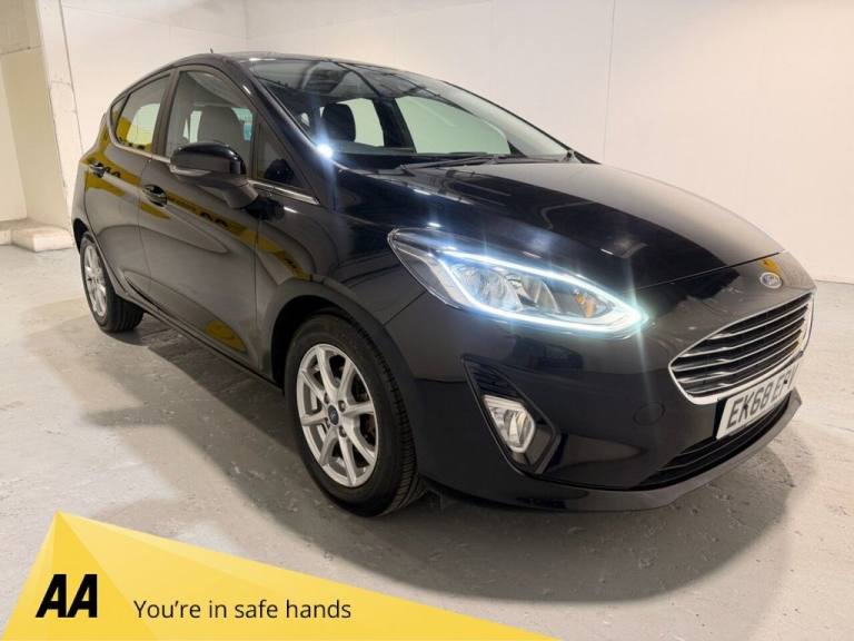2018 68 FORD FIESTA 1.0T ECOBOOST GPF ZETEC HATCHBACK 5DR PETROL MANUAL EURO 6 (