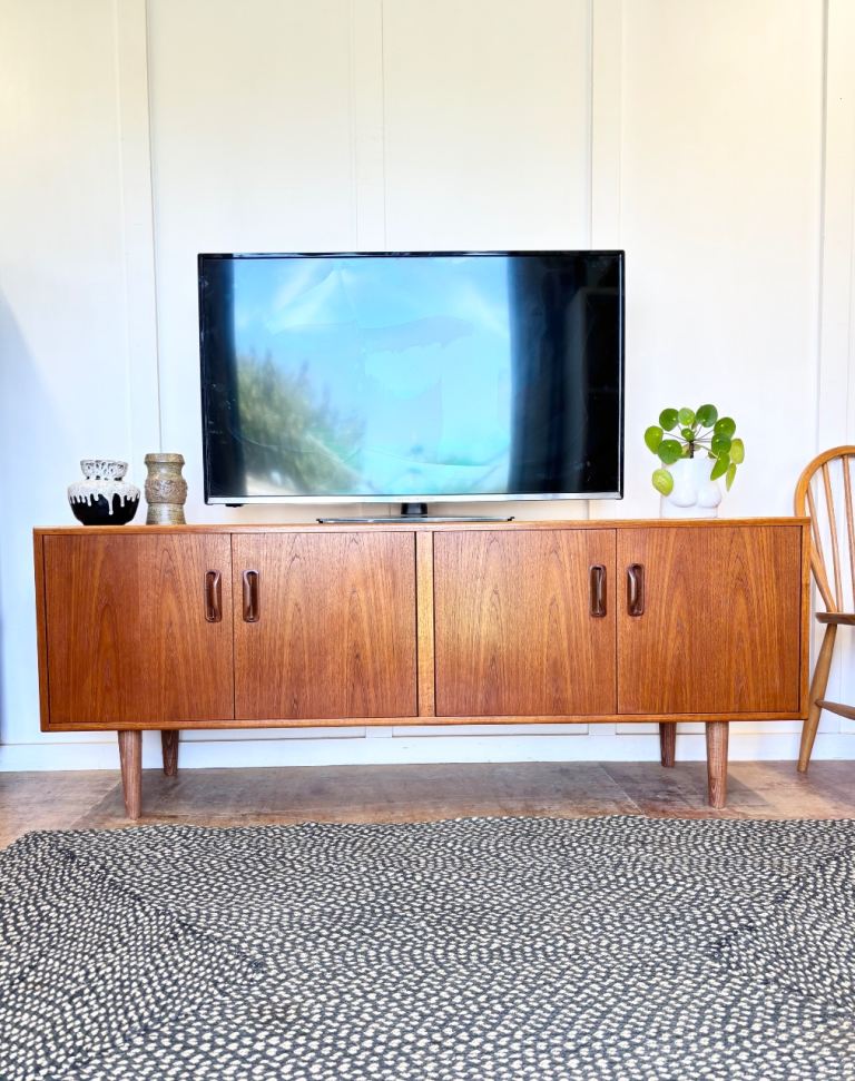 G Plan Fresco midcentury vintage teak sideboard record vinyl cabinet vintage Retro McIntosh era 🚚