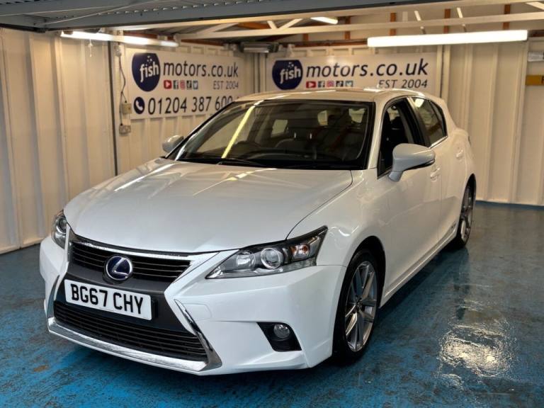2017 67 LEXUS CT 1.8 200H EXECUTIVE EDITION HATCHBACK 5DR PETROL HYBRID CVT EURO