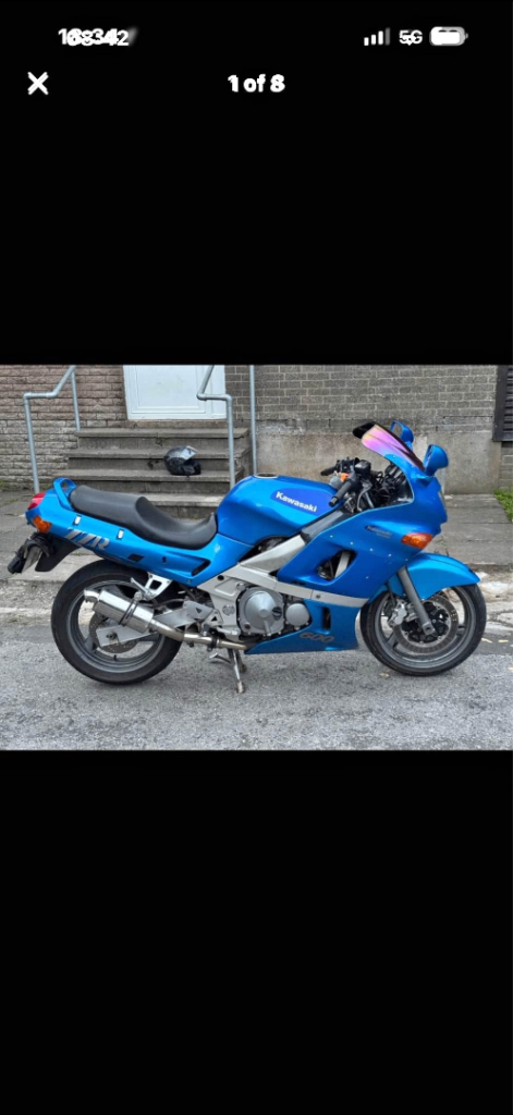 Kawasaki, ZZR, 2001, 599 (cc)