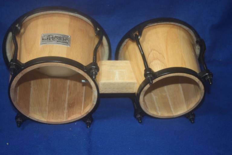 Toca Kayman Player's Series Natural Wood Bongos 7in + 8.1/2in ~ £65 ono