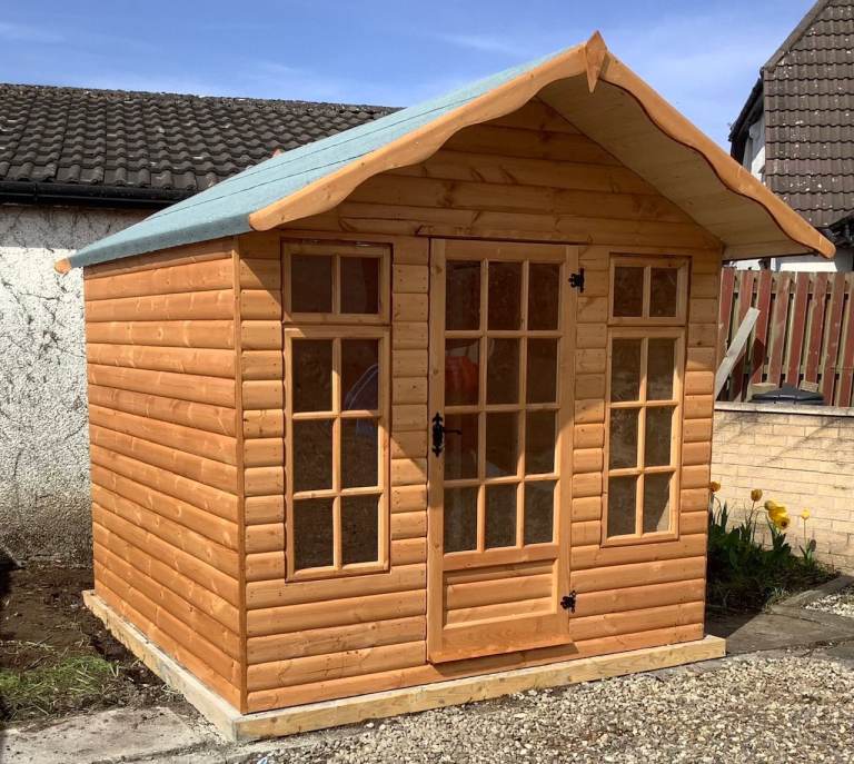 8X8 Summerhouse 20mm Log SPECIAL OFFER 