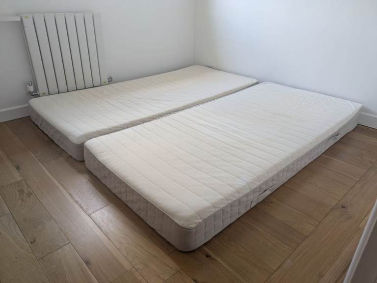 Ikea Single Sprung Bed Mattress - 190cm x 90cm - Used Great Condition - 2 Available