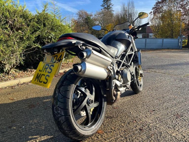 2004 04 DUCATI S4R MONSTER 1000 CLASSIC NAKED 996 S4 R BLACK 11k MILES ONLY