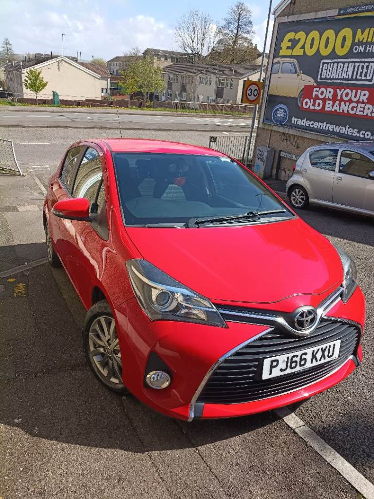 Toyota Yaris 2016 Petrol – Low Mileage, Full Service History, Fresh MOT,Automatic transmission