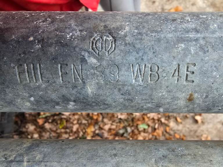 Used Scaffolding Tubes 36 in total different sizes range from 13ft to 2ft 7 selling as one lot