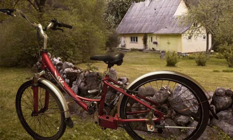 image for Ladies Hybrid Bike(18")