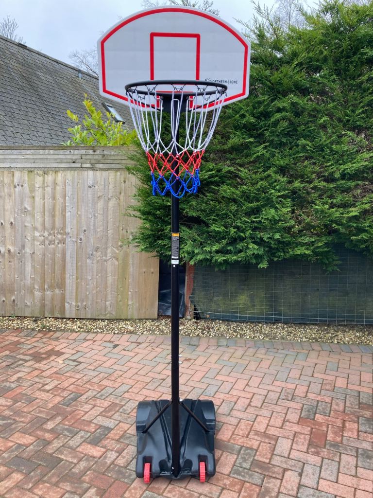 Northern Stone Junior Height Adjustable Basketball Hoop