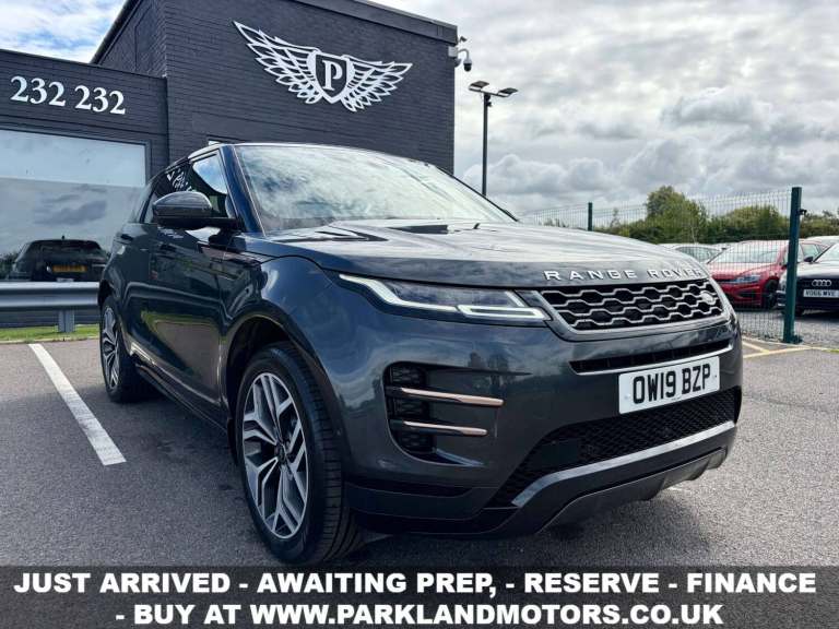 2019 Land Rover Range Rover Evoque 2.0 Range Rover Evoque R-Dynamic HSE D Auto 4WD 5dr SUV Diesel...