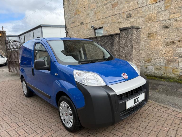 2016 FIAT FIORINO CARGO DIESEL VAN 5DR BLUE NO VAT 1 YEARS MOT SIDE+REAR DOORS 