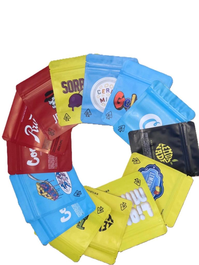 100 calipacks bags 3.5g smell proof mylar fast U.K. delivery 