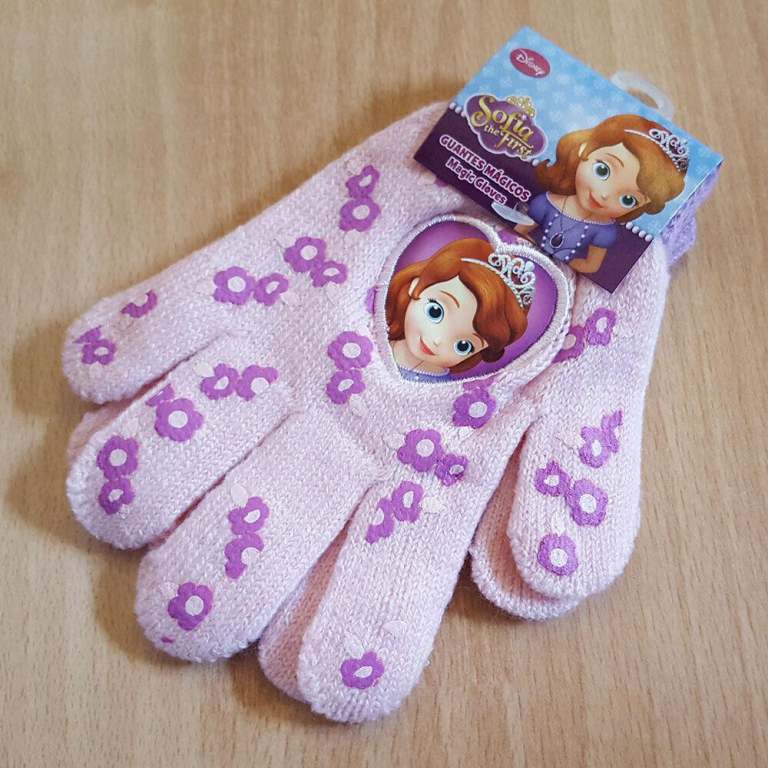 Disney Sofia The First Magic Gloves for Kids (3-7yrs) - Brand New!