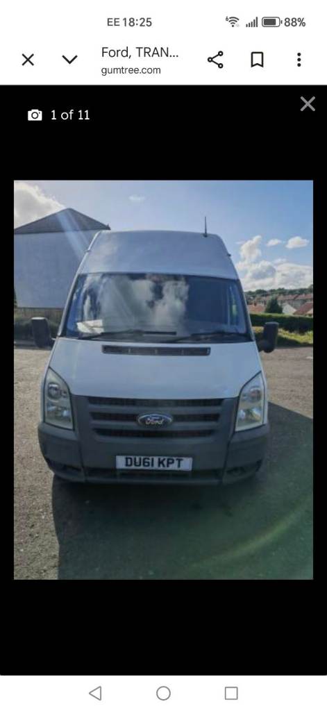 Ford, TRANSIT, Panel Van, 2011, Manual, 2198 (cc)