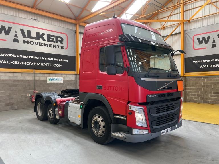 VOLVO PET REGS FM GLOBETROTTER XL 6X2 TRACTOR UNIT - 2018 - YK68 WBG