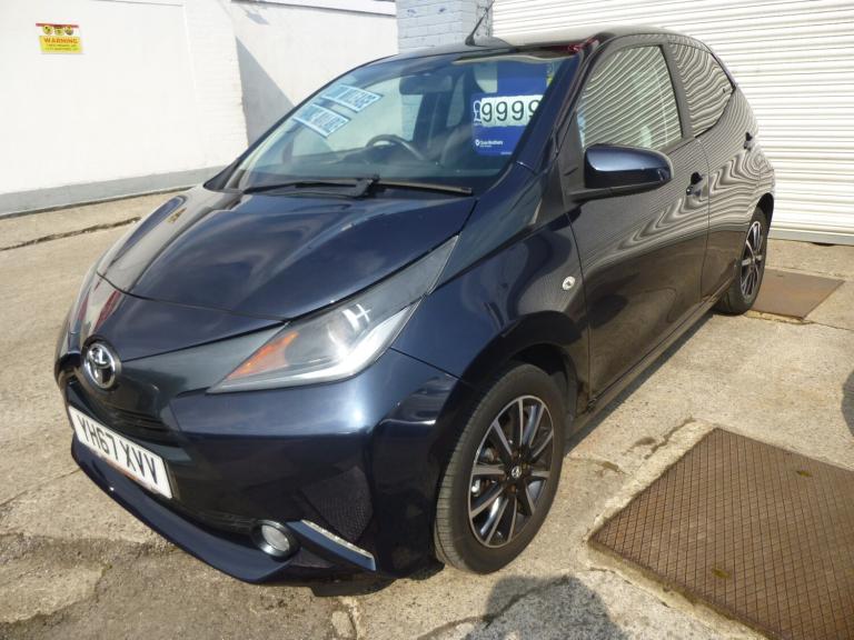 TOYOTA AYGO 1.0 VVT-i 5DR X-STYLE CVT AUTO 23000 MILES EURO6 ULEZ 2017