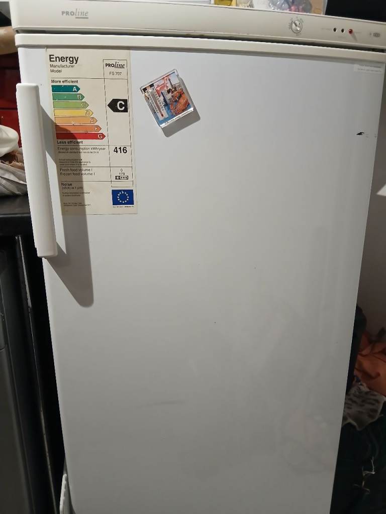 Proline Upright Freezer – Working