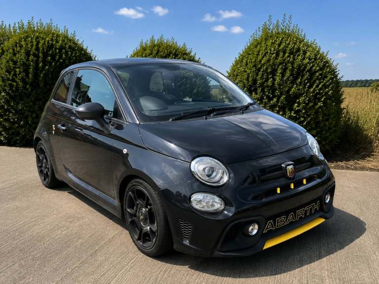 2018 18 ABARTH 595 TROFEO 1.4 T JET 160 BHP HATCHBACK MANUAL PETROL BLACK