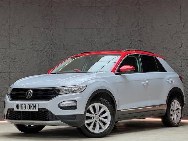 2019 68 VOLKSWAGEN T-ROC 1.5 TSI GPF EVO DESIGN SUV 5DR PETROL DSG EURO 6 (S/S) 
